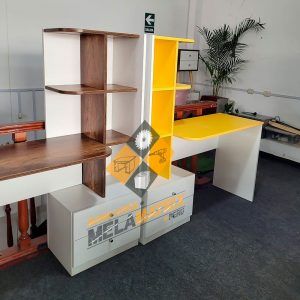 escritorio estante de melamina