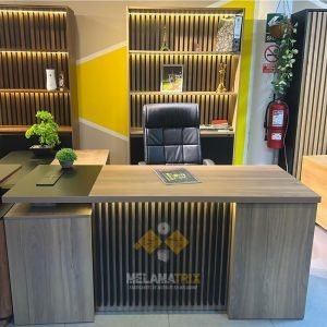 escritorios en l melamina